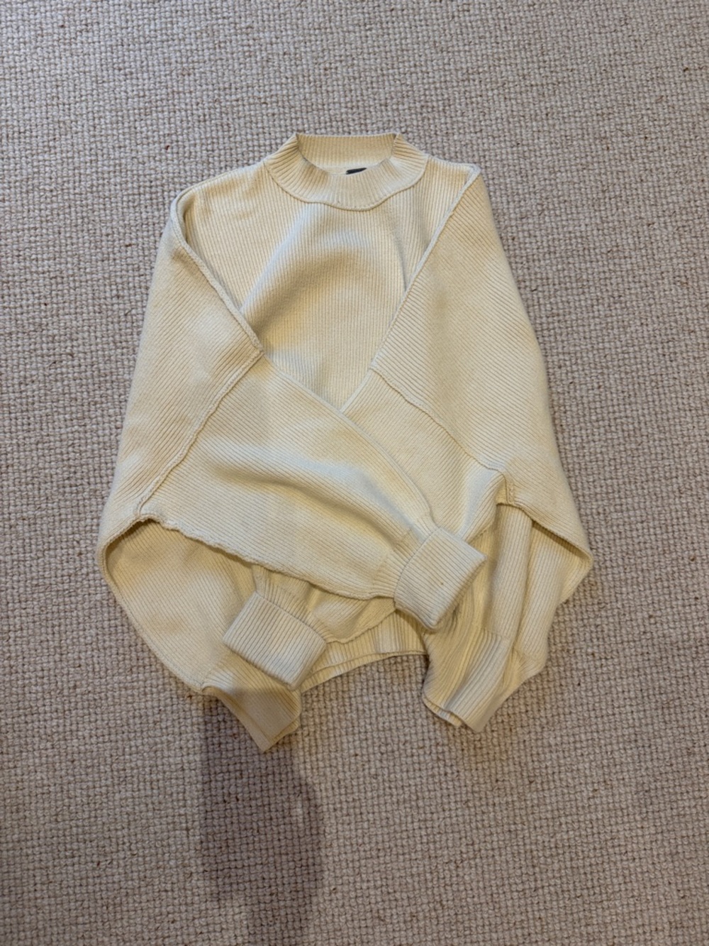 Free People Cream Easy Street Tunic